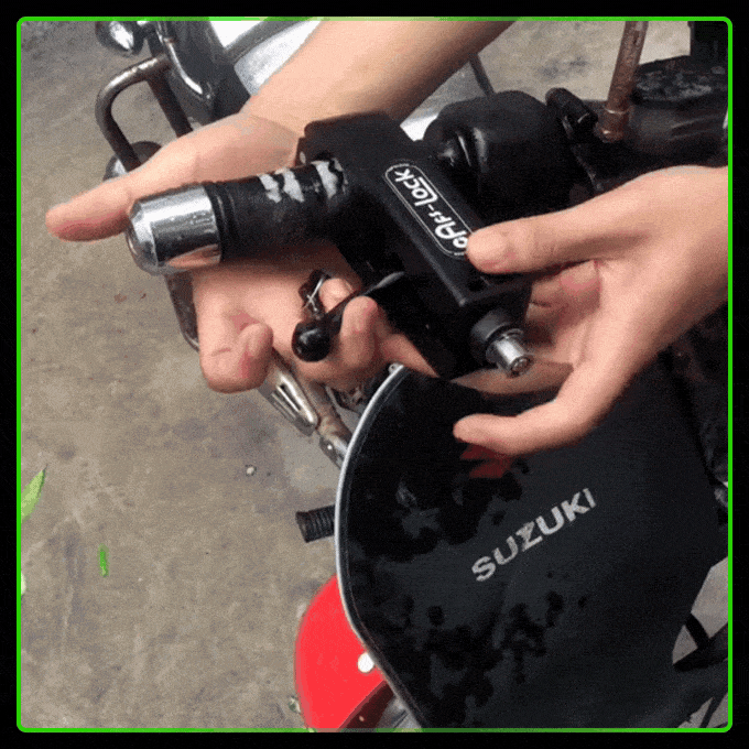 MotoSafe - cerradura antirrobo para moto