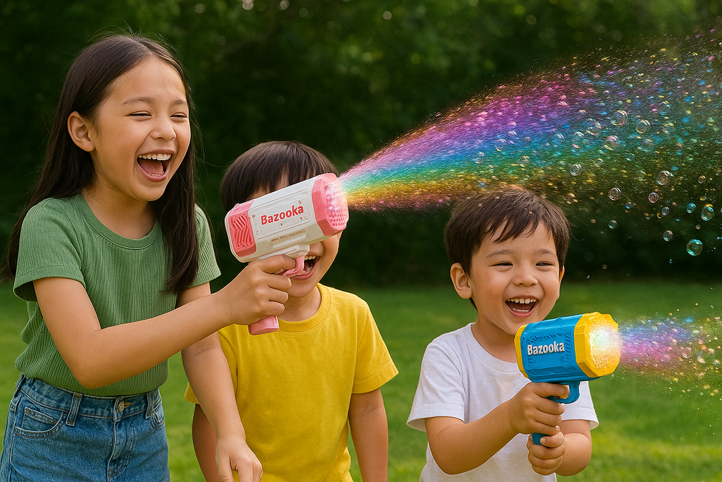 🚀 Rocket Bubble Pro — La Pistola de Burbujas Favorita del 2025