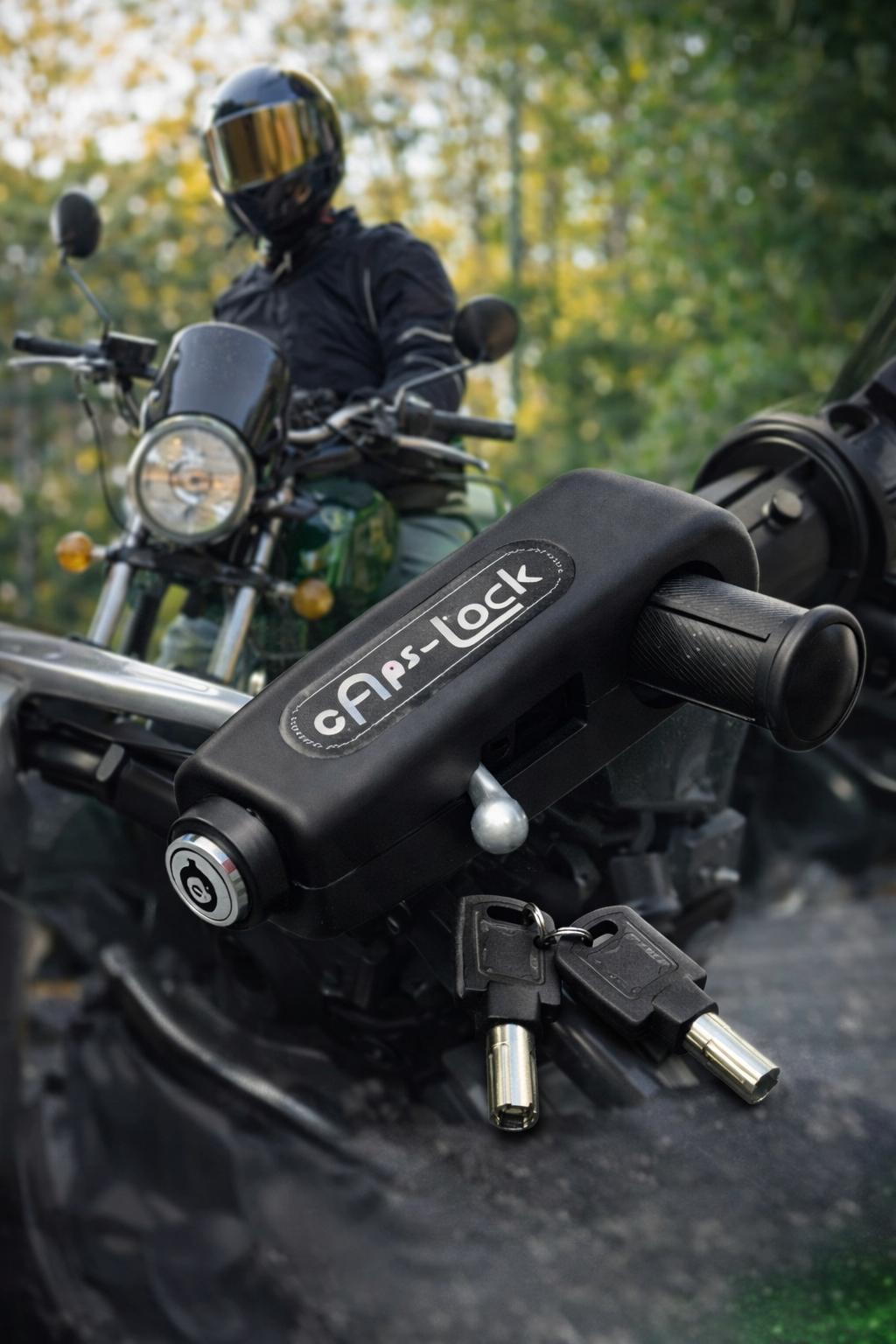 MotoSafe - cerradura antirrobo para moto