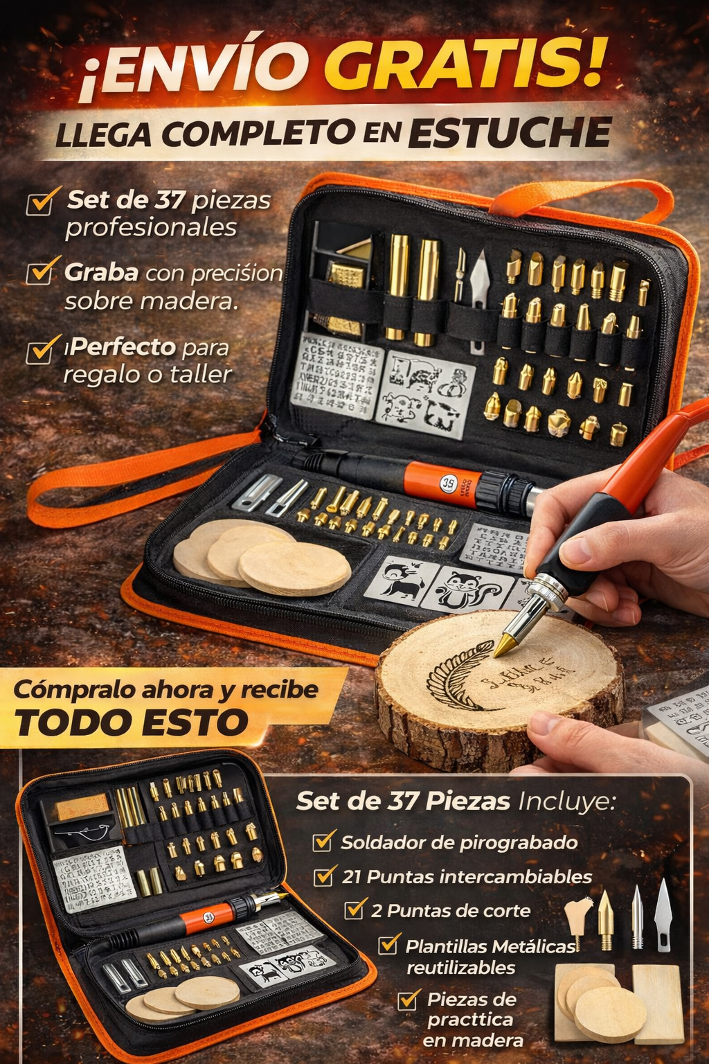 PyroMaster 21 - Kid Profesional de Pyrograbado 🔥🔥